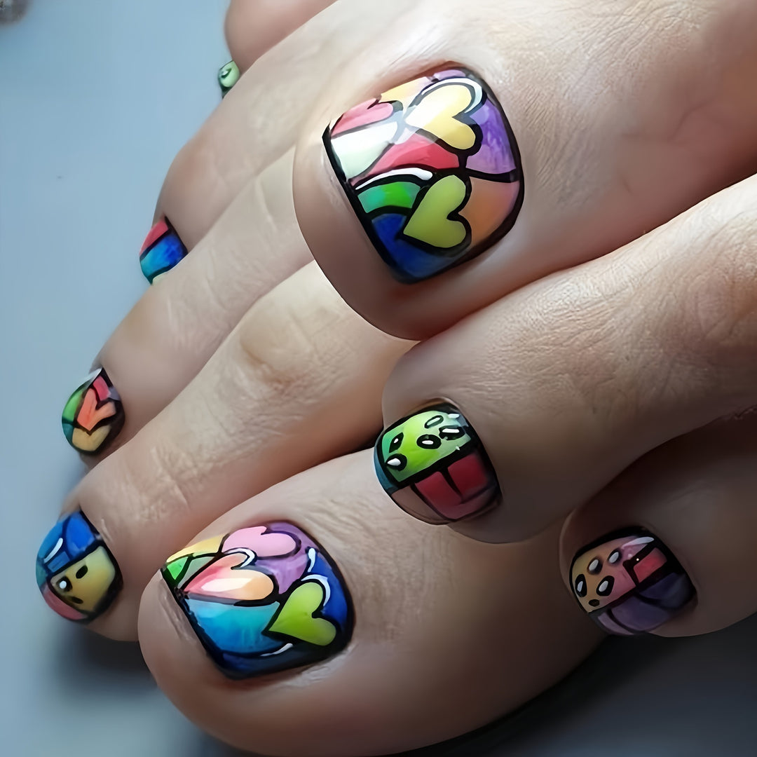 Trendy Toenail Art Bowlift