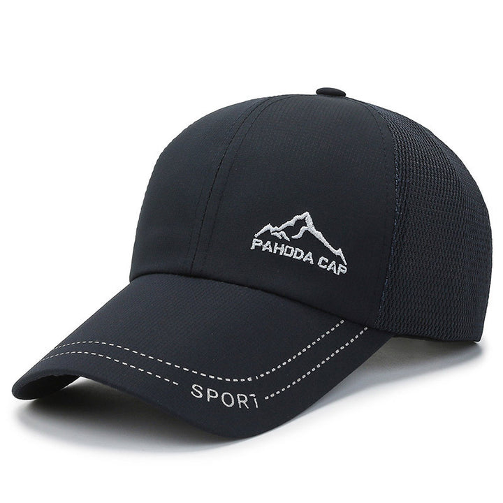 Women Sporty Breathable Mesh Cap Bowlift