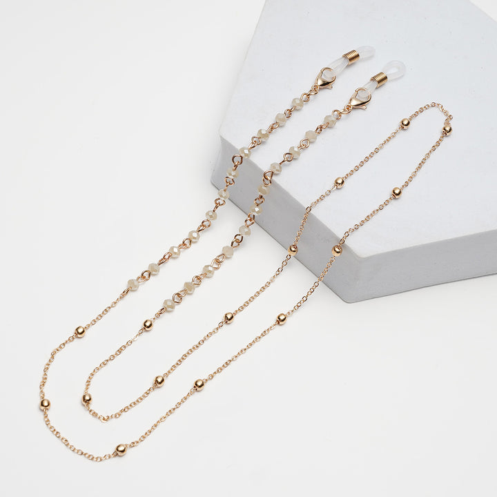 Delicate Layered Eyewear Chain Bowlift