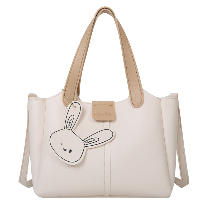 Structured Faux Leather Handbag Bowlift