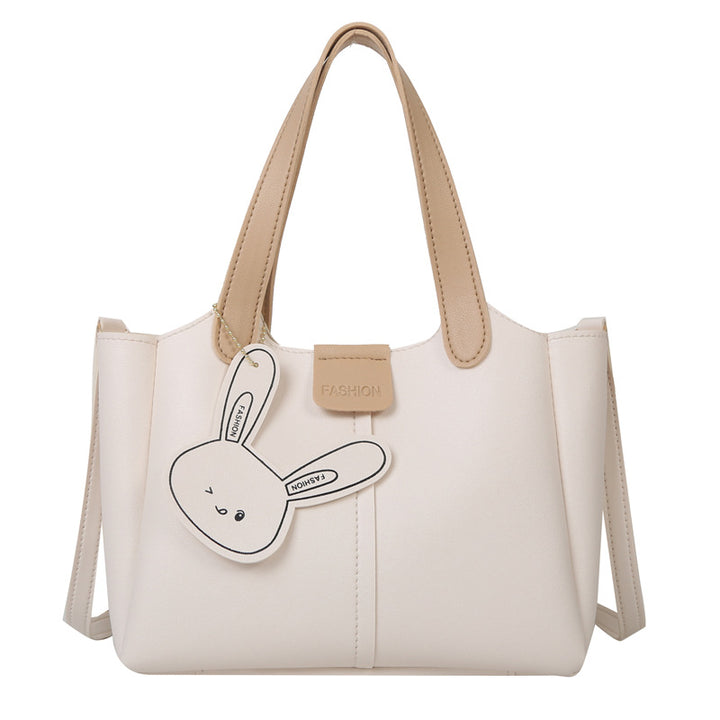 Structured Faux Leather Handbag Bowlift