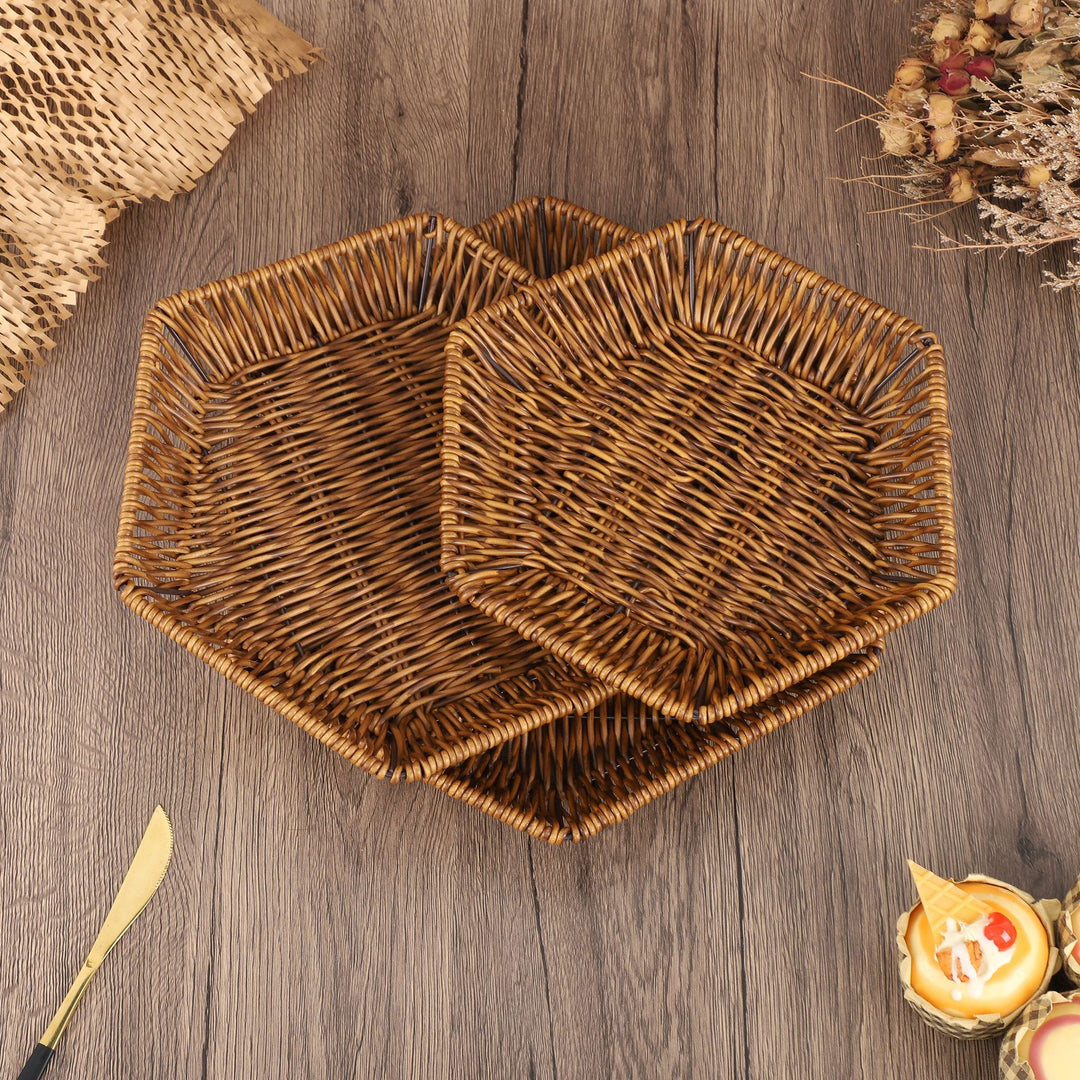 Home Decor Woven Basket Bowlift