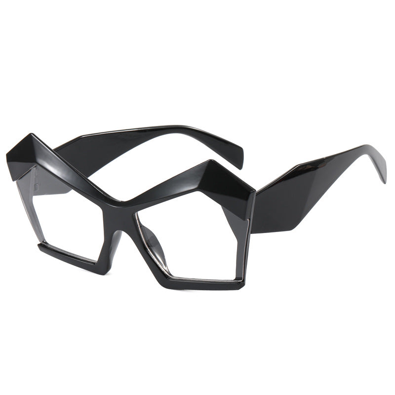 Ladies geometric designer glasses Bowlift
