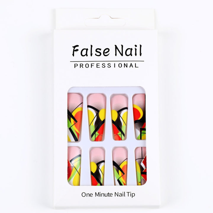 Creative artificial nails in modern 3D design Bowlift