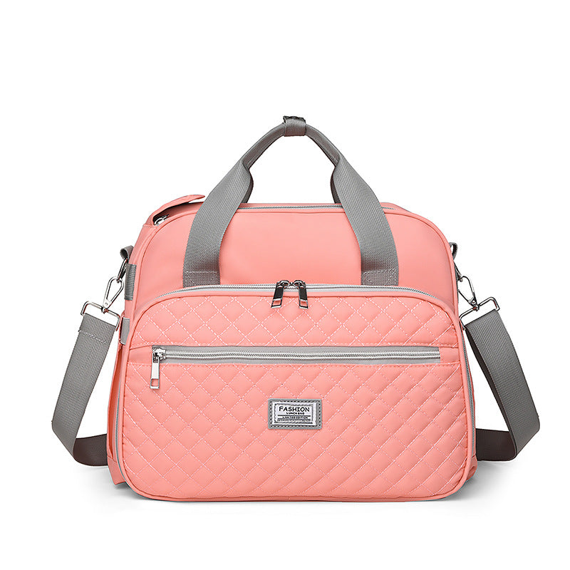 Quilted Travel Duffel Bag Bowlift