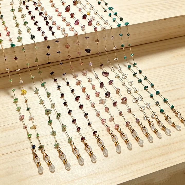 Multi-String Gemstone Necklace Bowlift