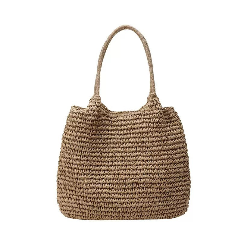 Handmade Raffia Tote Bag Bowlift