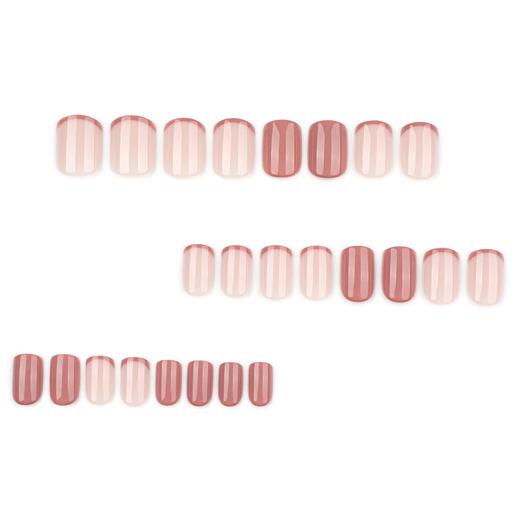 Elegant Nail Art with Soft Gradient Bowlift