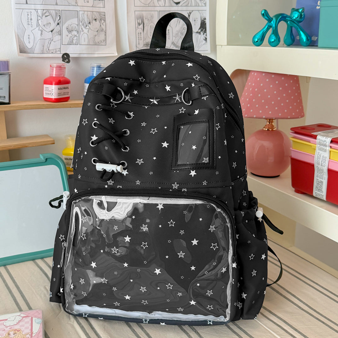 Decorative Character-Themed Backpack Bowlift