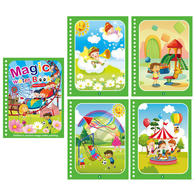 BowLift | Magical Water Coloring Book for Kids