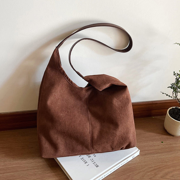 WoChic Suede Hobo Bag Bowlift