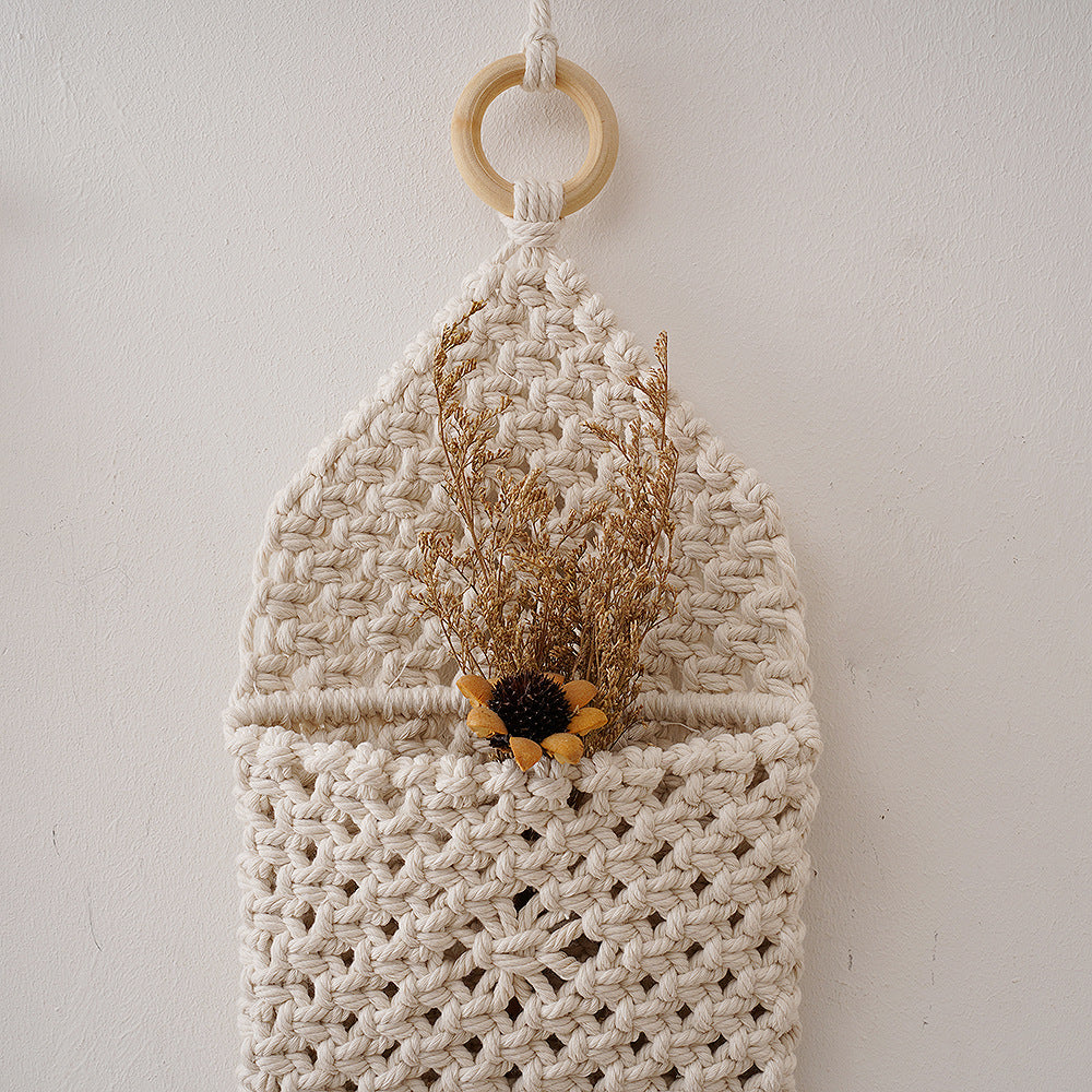 Macrame Wall Planter Organizer Bowlift