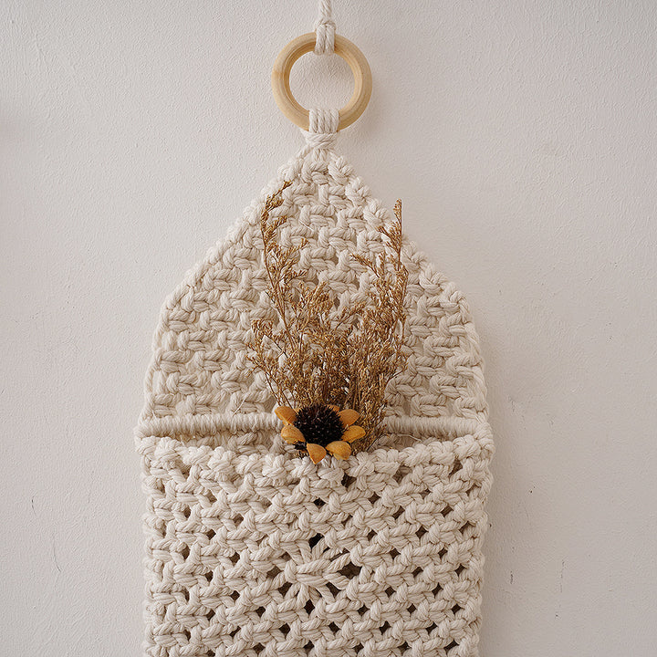 Macrame Wall Planter Organizer Bowlift