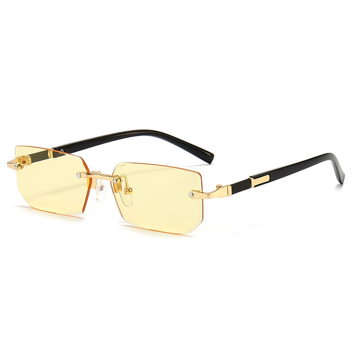 Ladies elegant and fashionable sunglasses with transparent frame Bowlift