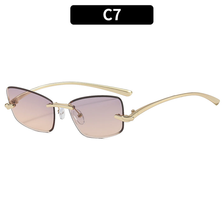 Sleek Modern Square Frame Sunglasses