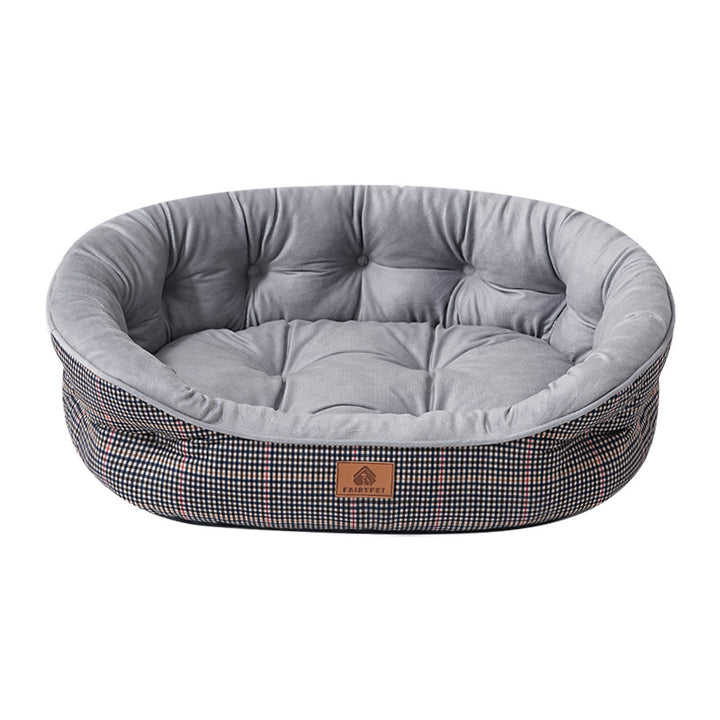 Elegant Ruffled Dog Bed
