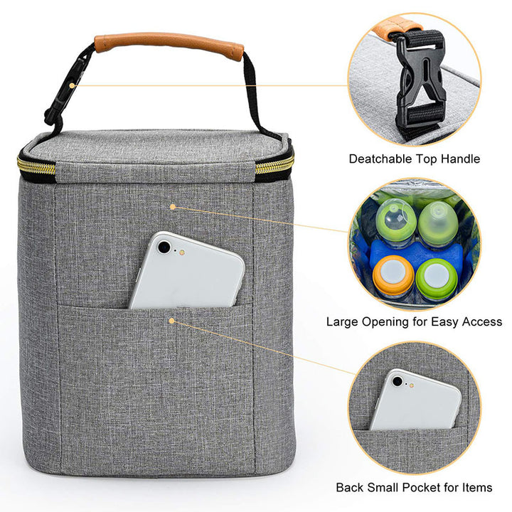Women's Cooling Lunch Bag with Practical Thermal Insulation Bowlift