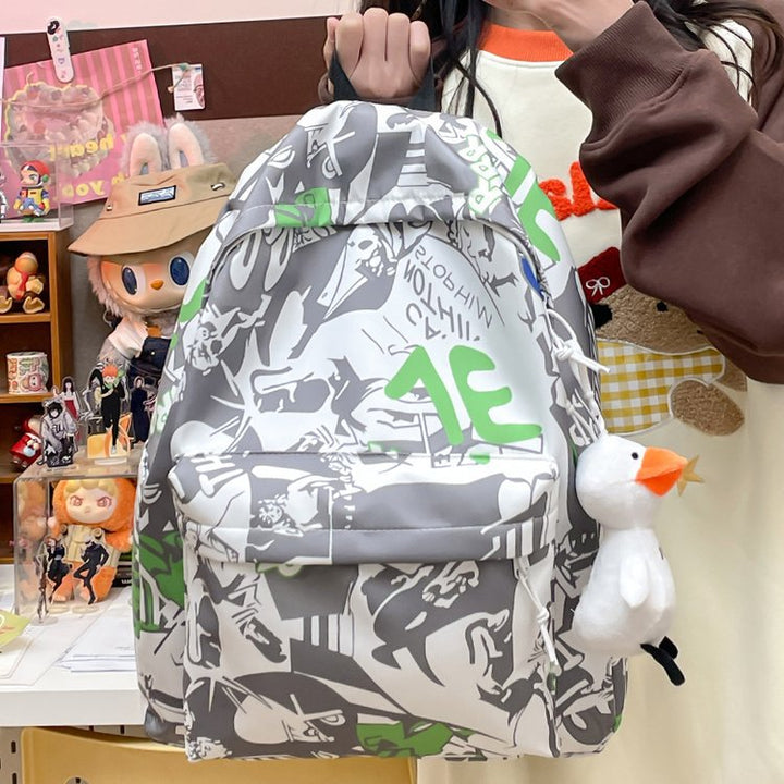 Backpack in Modern Comic Design Bowlift