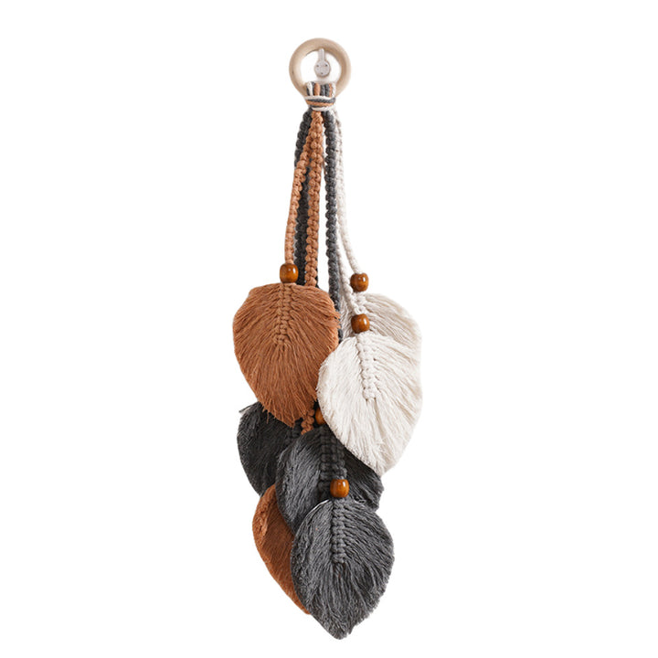 Macrame Leaf Wall Hanging Decor Bowlift