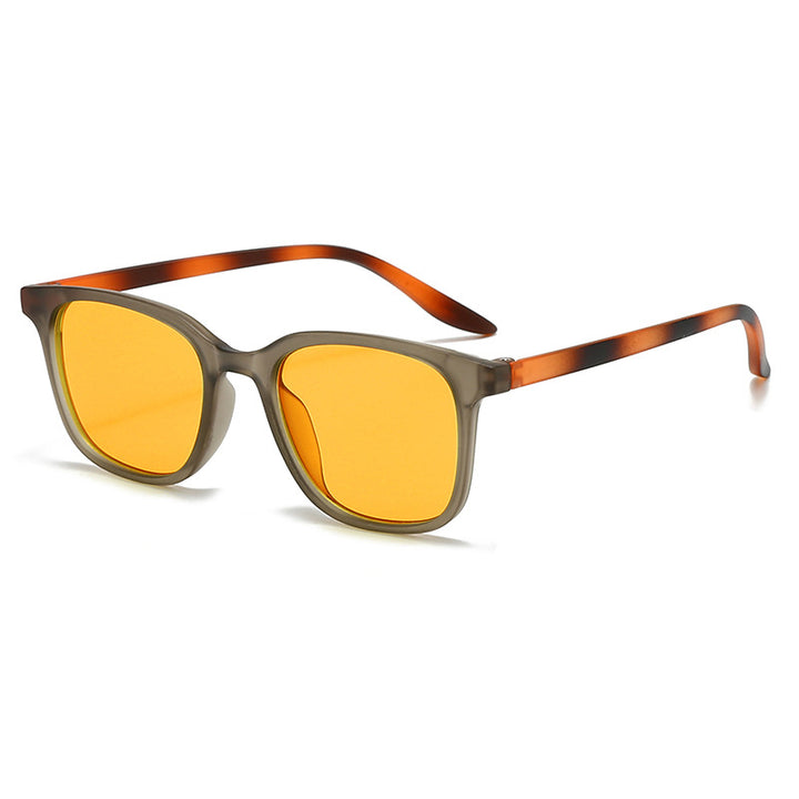 Retro Square Frame Sunglasses