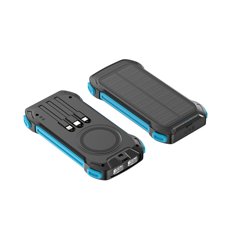 Solar Powerbank with Wireless Charging Technology from Bowlift