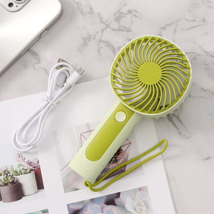 Unisex Portable Handheld Fan with Ergonomic Grip Surface Bowlift