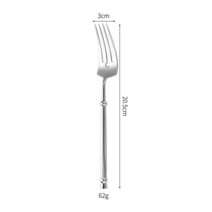 Elegant soup fork with ergonomic handle Bowlift