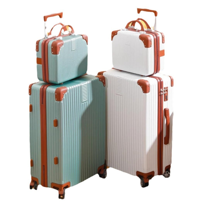 Unisex Durable Expandable Hard-Shell Luggage Bowlift