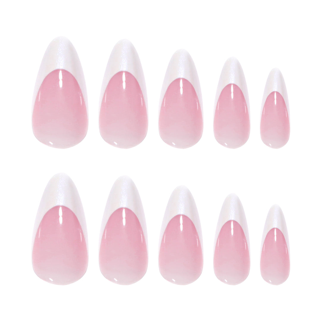 Artistic stiletto nails with elegant gradient Bowlift