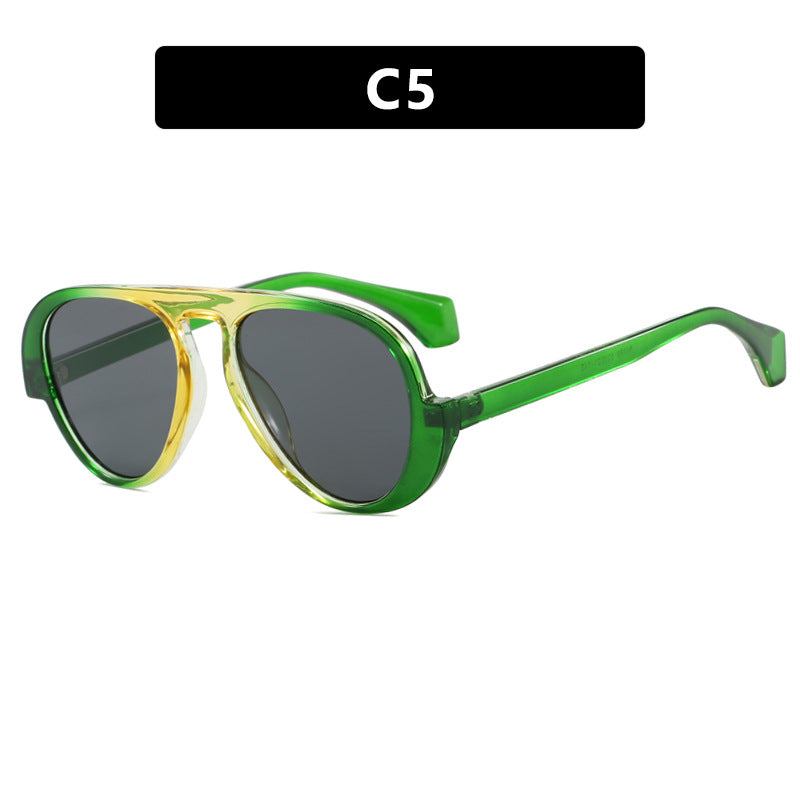 Women's sunglasses with unique retro frame and UV protection Bowlift