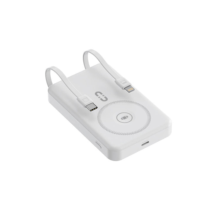 Portable Wireless Power Bank with Integrated Fast Charging Function Bowlift