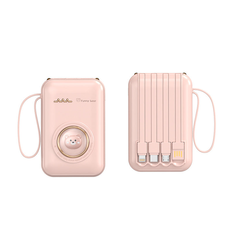 Powerbank with Cute Bear Design By Bowlift