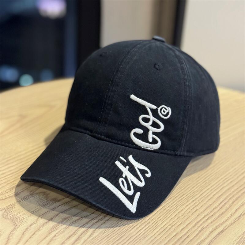 Women's Embroidered Casual Cotton Baseball Cap Bowlift
