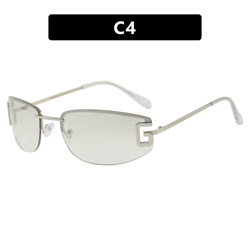 Women futuristic sunglasses with sporty design and UV protection Bowlift
