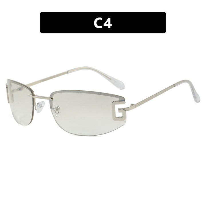 Women futuristic sunglasses with sporty design and UV protection Bowlift