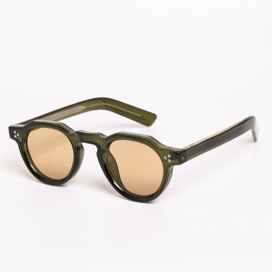 Women's sunglasses in unique hexagon design with polarized lenses Bowlift