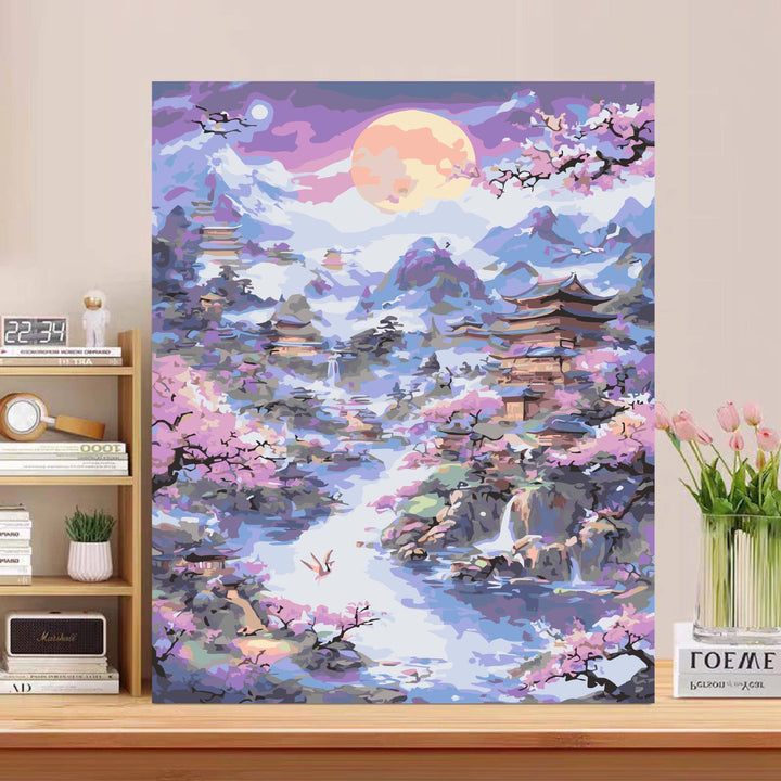 Majestic Landscape Canvas Art Print Bowlift