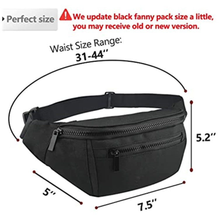 Stylish belly bag with multifunctional compartments Bowlift