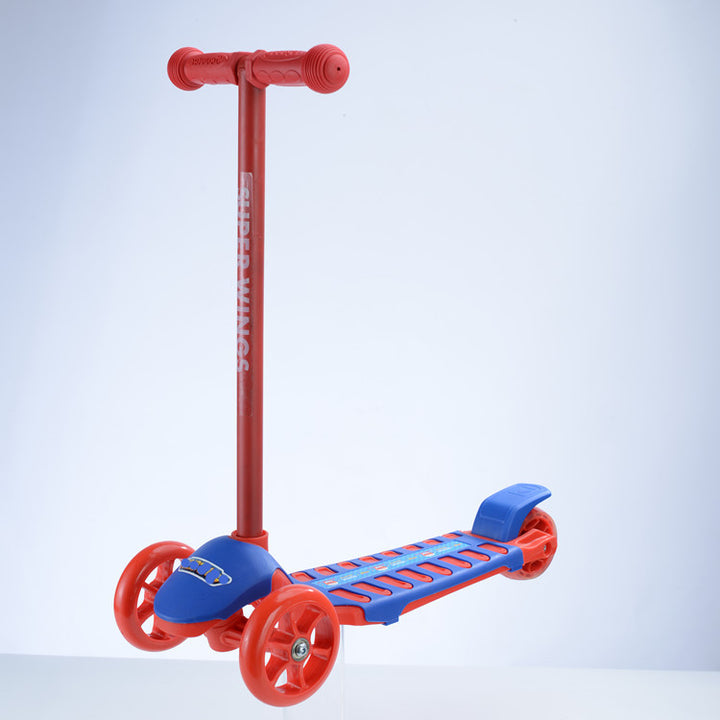 Compact 3-Wheel Lean-to-Steer Kick Scooter Bowlift