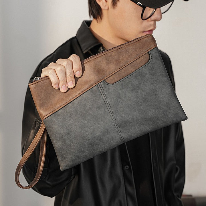 Elegant Leather Clutch Bowlift