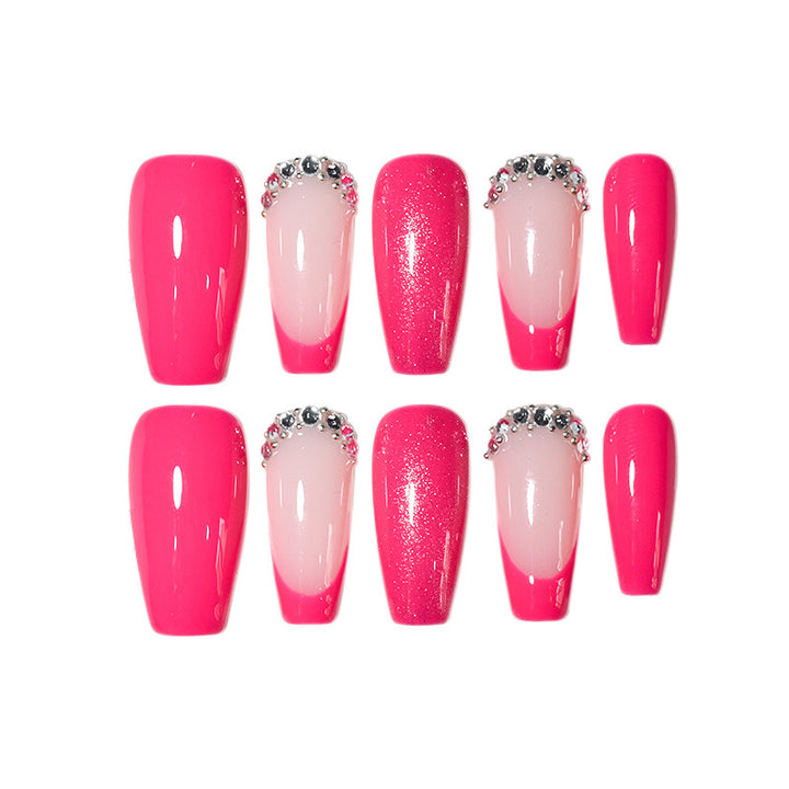 Glamorous Press-On Nail Set Bowlift
