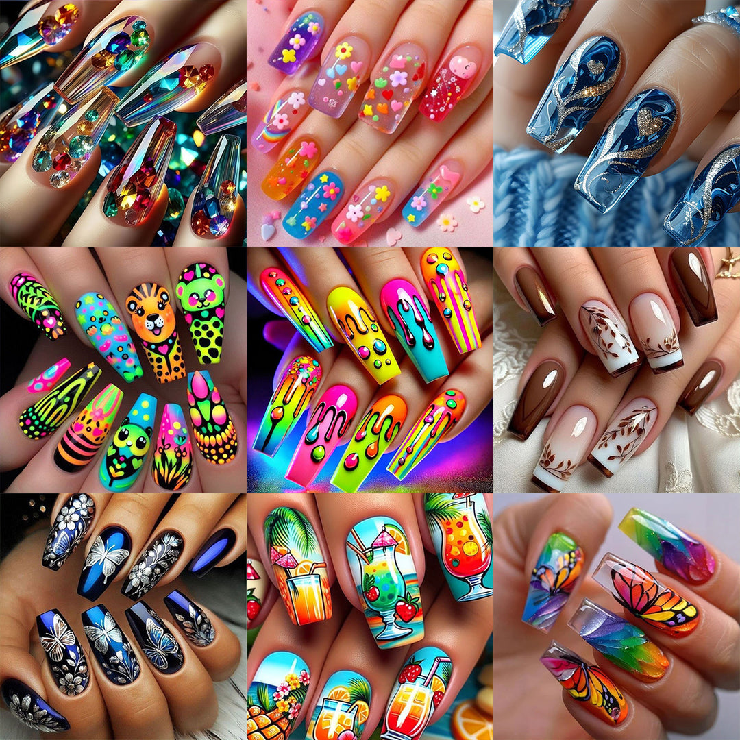 Artful 3D Nail Art Bowlift