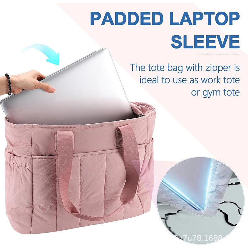 Padded handbag with practical inner pockets Bowlift