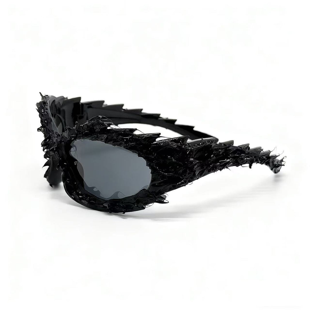 Women's fashionable sports sunglasses with unique structured frame Bowlift