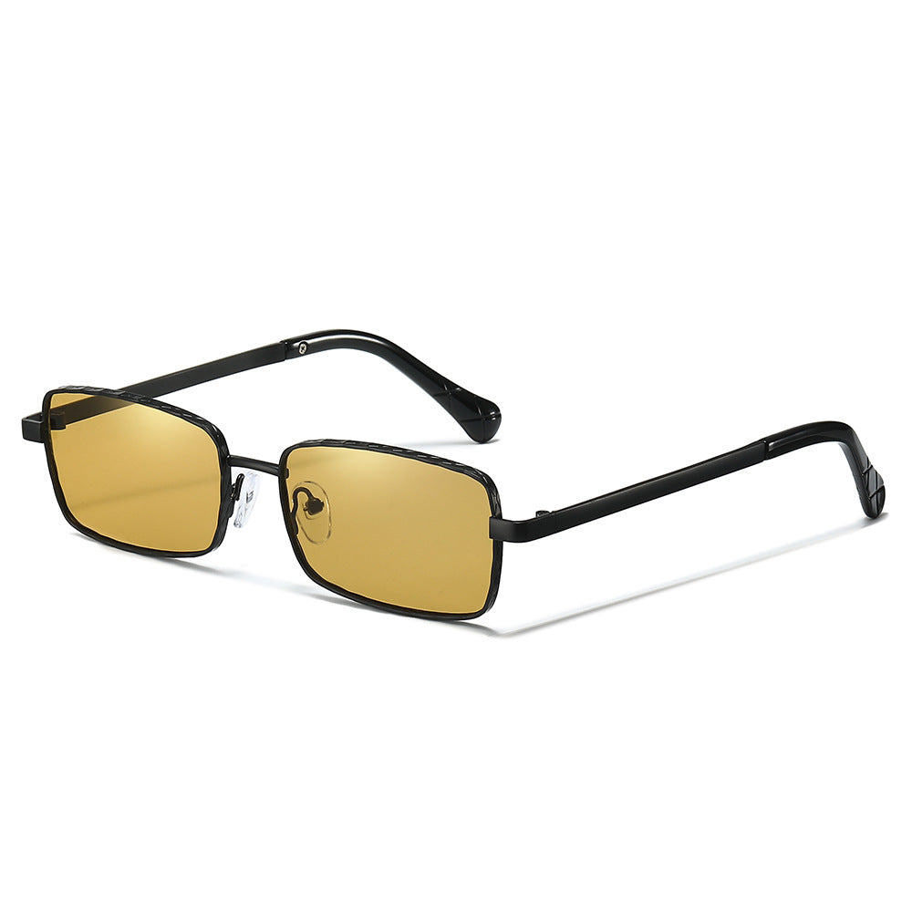 Sleek Minimalist Rectangular Sunglasses Bowlift