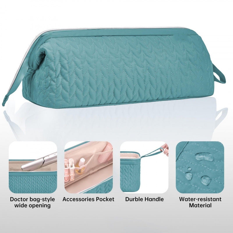 Elegant cosmetic bag with accessories Bowlift