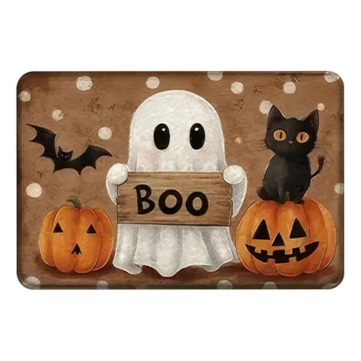 Halloween Theme Decorative Bath Mat