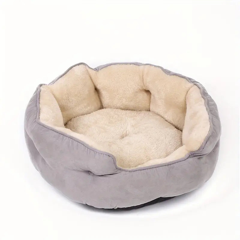 Plush  Nest Bed  Dog Bed