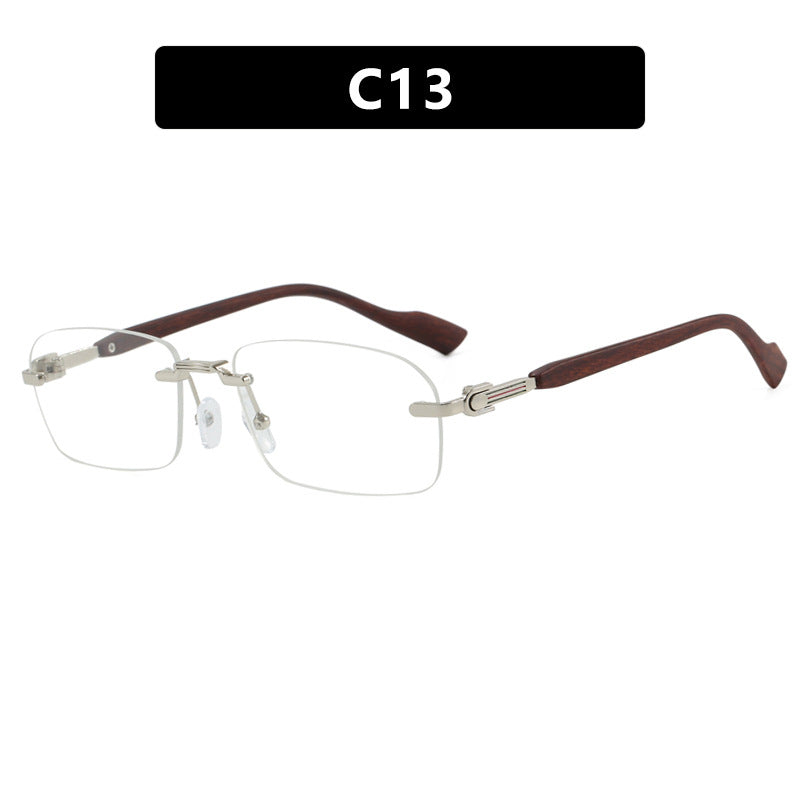Women's sunglasses with elegant metal frame and stylish wood details Bowlift