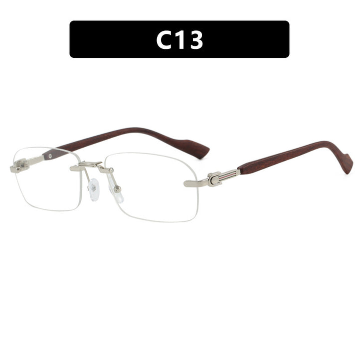 Women's sunglasses with elegant metal frame and stylish wood details Bowlift